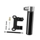 thumbnail image 4 of Minibomba para bicicleta de 120 PSI, bomba para neumáticos CNC de alta presión, fácil bombeo, inflado rápido, cilindro telescópico, compacta, para Negro y soporte, 4 of 8
