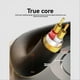 thumbnail image 2 of 3.5mm to Dual 6.5mm Cable Adapter Male 6.5 Jack to Stereo 3.5 Audio B, 2 of 5