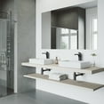 thumbnail image 2 of VIGO Magnolia Matte Stone Vessel Bathroom Sink Set With Blackstonian Vessel Faucet In Antique Rubbed Bronze, 2 of 15