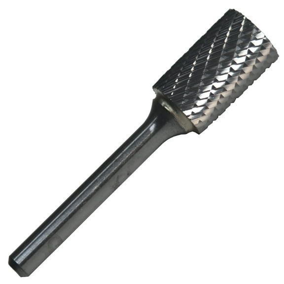 Drill America Cylindrical Carbide Burr 1/4'' Shank