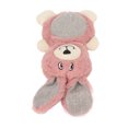 thumbnail image 2 of Plush Dog Toy, Interactive Teeth Cleaning Squeaky Pet Toy Soft Wearable  For Puppy For Medium Dogs Pink ,Brown Dog,Gray Bear, 2 of 8