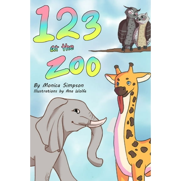 123 at the Zoo, (Paperback)