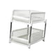 thumbnail image 3 of Organizador de gabinete extraíble para baño, soporte para champú, 2 niveles, cajones deslizables, estante para botellas de especias, estante de almacenamiento, despensa, cocina Blanco, 3 of 9
