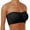 Black, variant on Crop Tank Top Non-Padded Strapless Bandeau JIANLAI Women's Scalloped Edge Strapless Bandeau Bra, Wirefree Seamless Padded Tube Top Bra, Non Slip Basic Invisible Bralette for Summer Dresses