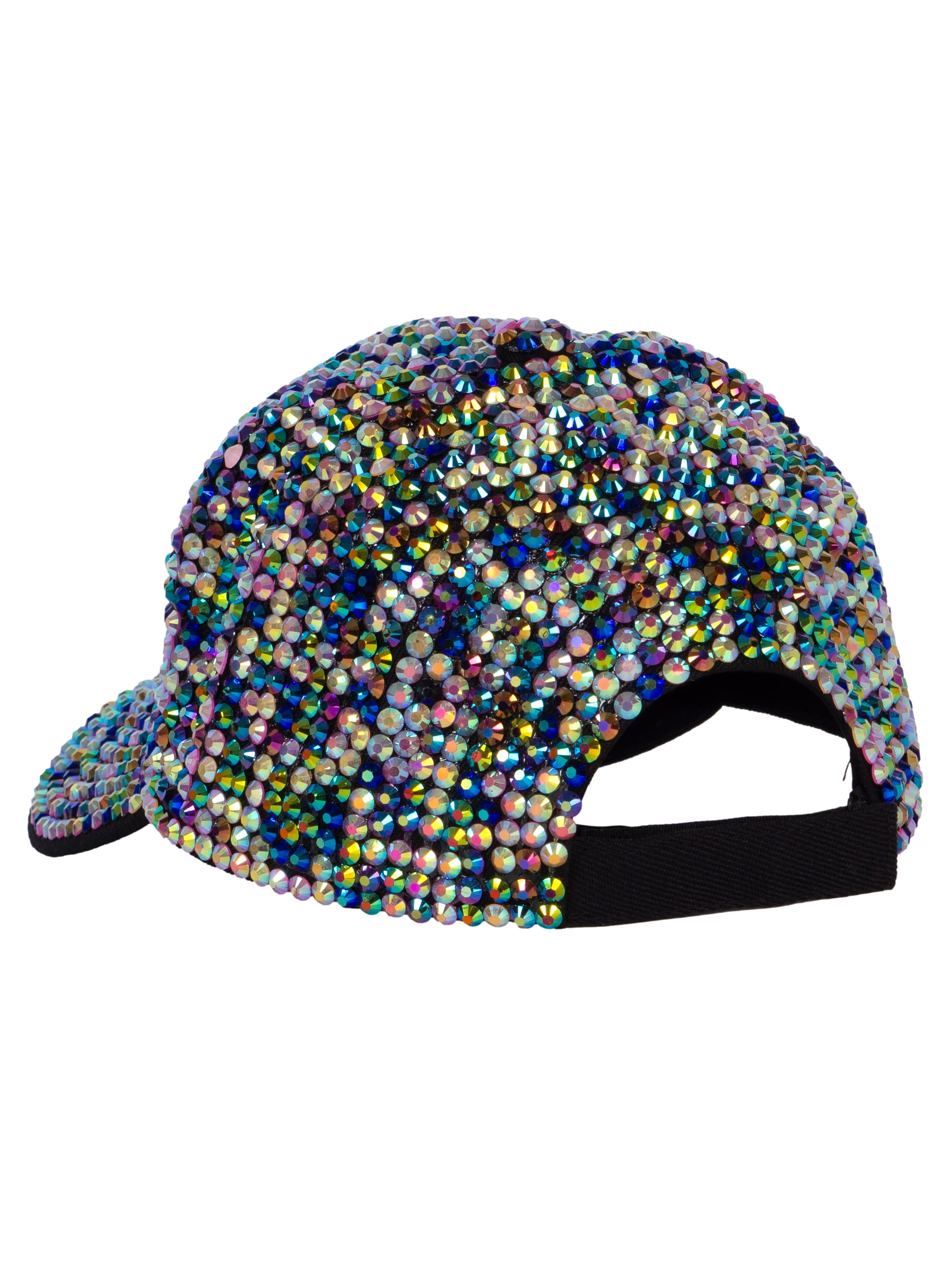 帽子 wind and sea GLITTER SNAPBACK Silver Wave and Moon Phase Snapback Hat - Ocean Snapback Hat