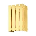 thumbnail image 5 of 20751-12-Livex Lighting-Greenwich - 10 One Light Outdoor Wall Lantern Satin Brass Finish with Clear, 5 of 8