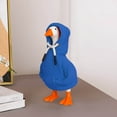 thumbnail image 3 of Desk Goose Outfits 7 Inch Mini Goose Hoodies, Tabletop Goose Clothes, Mini Porch Goose Accessory for Goose Statue, Funny Porch Gooses Decor, 3 of 8