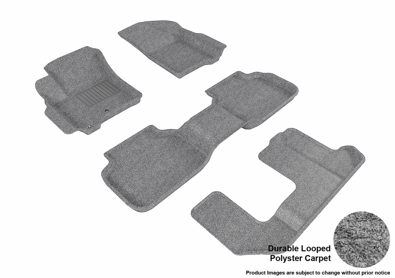 "3D MAXpider AllWeather Custom Fit Floor Liners for Dodge Journey 2009