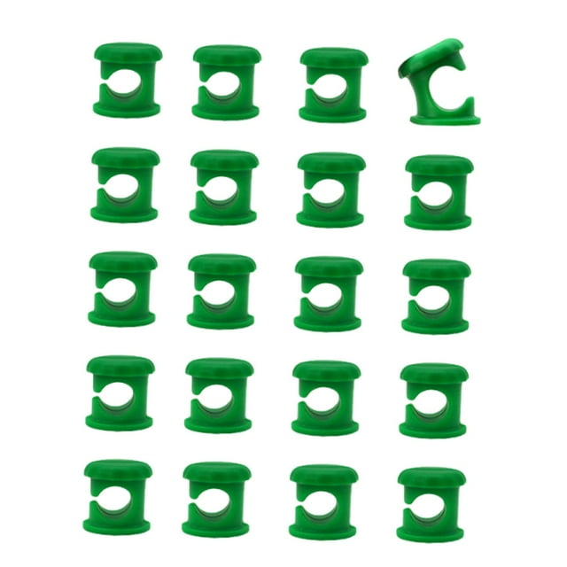 Clips de pared para plantas, clips de enrejado, organizador de cables, vertical para plantas trepadoras, accesorios para el hogar y el jardín. 20 piezas