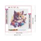 thumbnail image 2 of Pintura de diamante 5D DIY, kit de gato con taladro redondo completo, decoración del hogar, 30x30cm, 2 of 9