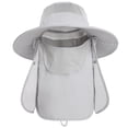 thumbnail image 1 of Sombrero Sombrero para el sol de ala ancha con solapa de cuello desmontable y cubierta facial Hombre Tomshoo Sombrero, 1 of 7