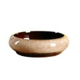 thumbnail image 1 of Flower Pot Ceramic Pots Hydroponic Planter Succulent Containers Glazed Shadow Large Diameter for Home Supplies White, 1 of 9