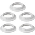 thumbnail image 1 of Lamp base conversion ring 5 pieces White lamp base dimming ring E27 pieces, 1 of 5