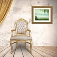 thumbnail image 3 of Nawrocke, Bruce 32x26 Gold Ornate Wood Framed with Double Matting Museum Art Print Titled - Winter Begins, 3 of 4