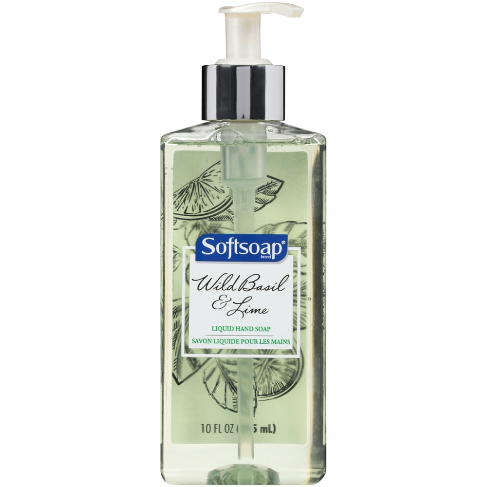 Softsoap Wild Basil and Lime Hand Soap 10 oz
