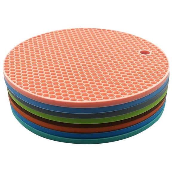 Silicone Pot Mat for Countertop Trivet Pads Heat Table Placemats