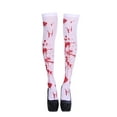 thumbnail image 2 of HJQEQVD Women's Halloween Holiday Socks Party Holiday Dress Up Props Over-the-knee Socks for Chirstmas Halloween Birthday Party Accessories, 2 of 3