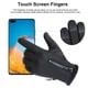 thumbnail image 4 of Guantes,Guantes Cálidos A Prueba de Viento Guantes Impermeables Con Cremallera Guantes de Ciclismo Tomshoo  Guantes, 4 of 7