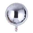 thumbnail image 3 of 10 globos redondos de aluminio de 18 pulgadas para fiestas, decoración de San Valentín, bodas, cumpleaños y fiestas (plateados)., 3 of 4
