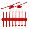 thumbnail image 1 of Miangastore Game Arrows Red Plastic 10Pcs Interactive Game Accessories 3.9X1.1X0.9In, 1 of 8