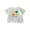 White, variant on Toddler Baby Boys Girls Casual T Shirt Summer Face and Letters Print Short Sleeve Crewneck Tees Tops(White,4-5 Years)