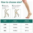 thumbnail image 5 of 2 Pairs Open Toe Zipper Copper Compression Socks for Women & Men Circulation 15-20 mmHg is Best Support for Athletic Running Cycling, Nursing, Travel, 5 of 6