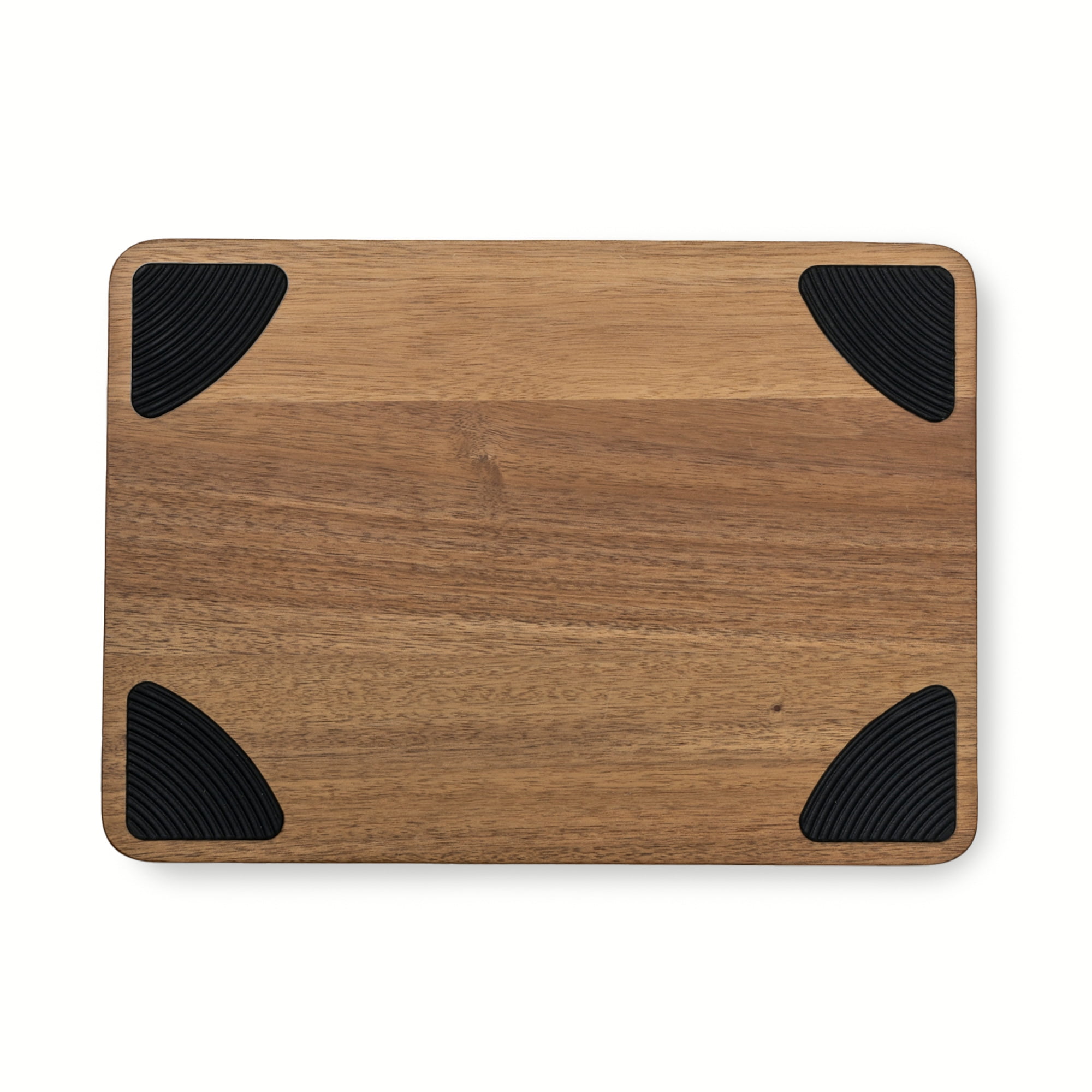 Thyme & Table Medium 10"x14" Acacia Wood Cutting Board with Triangle Shaped Anti-Slip Feet
