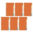 thumbnail image 3 of MIANGASTORE 30 Pcs Loose-Leaf Papers Practical Pocketbook Refills Papers With Holes (Assorted Color), 3 of 5