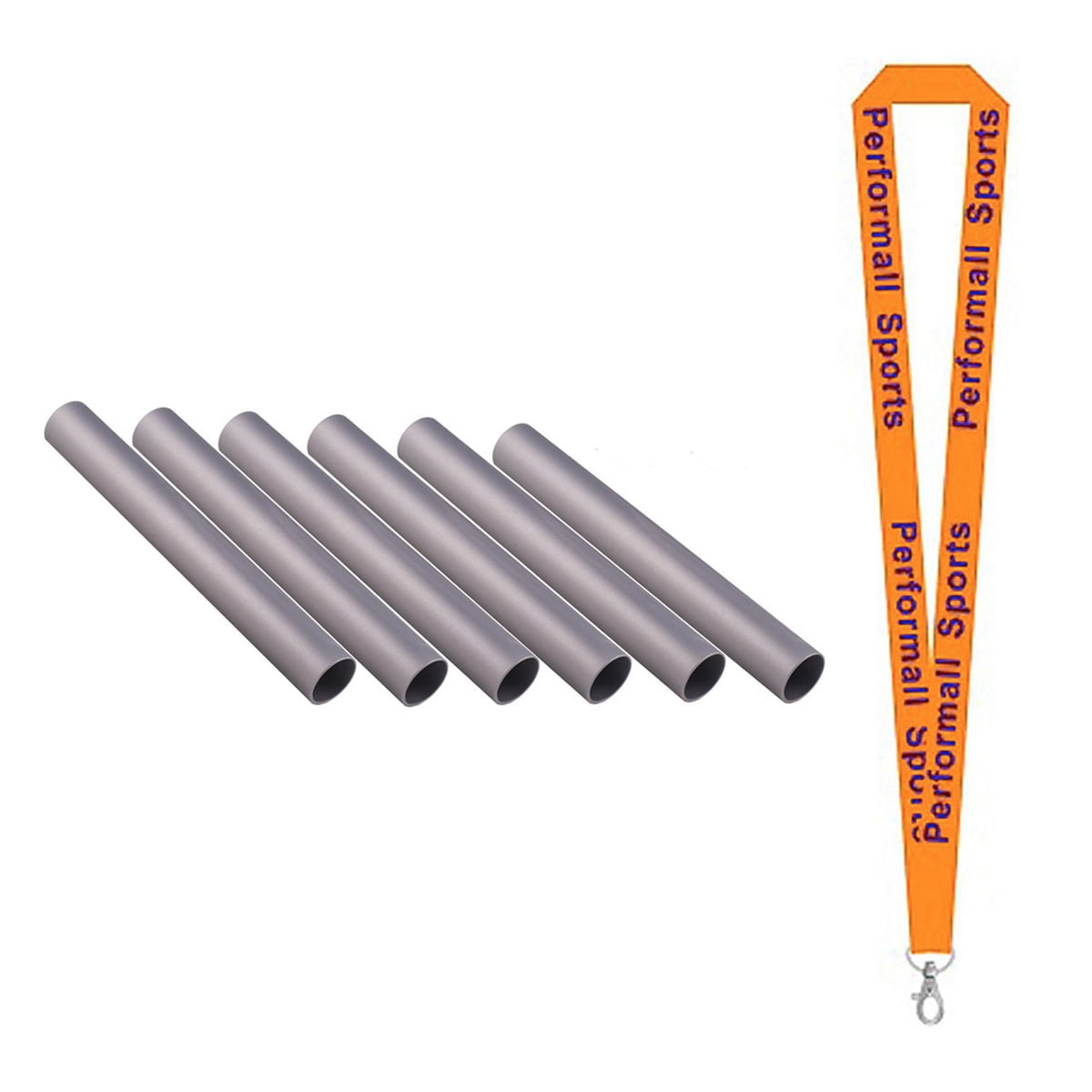 Champion Sports Bundle (Set of 12) Track and Field Plastic Relay