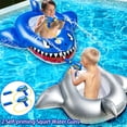 thumbnail image 3 of Water Squirt Guns, paquete de 2 flotadores con forma de tiburón para niños de 3 a 8 años, 3 of 6