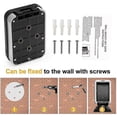 thumbnail image 5 of 26-27 Wall Mounted Key Safe Box Mini Storage Key Storage Lock Box Waterproof Cover, 5 of 5