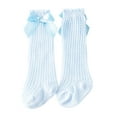 thumbnail image 4 of Diconna Chaussettes Respirantes pour Bébé Fille avec Nœud Papillon, 4 of 8