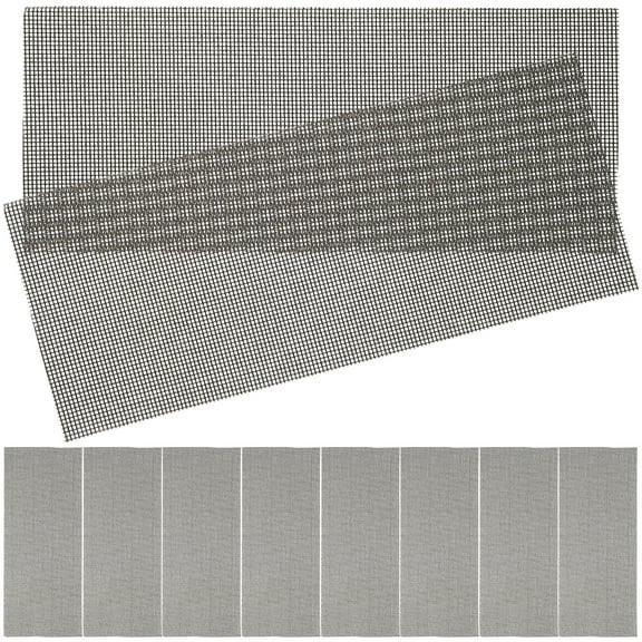 10 Pcs Wet and Dry Sanding Pads Detail Sandpaper for Woodworking Mesh Japanese-style