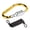 Golden, variant on Tibvox Carabiner Clip with Combination Lock, Heavy Duty Locking Carabiner Anti Theft