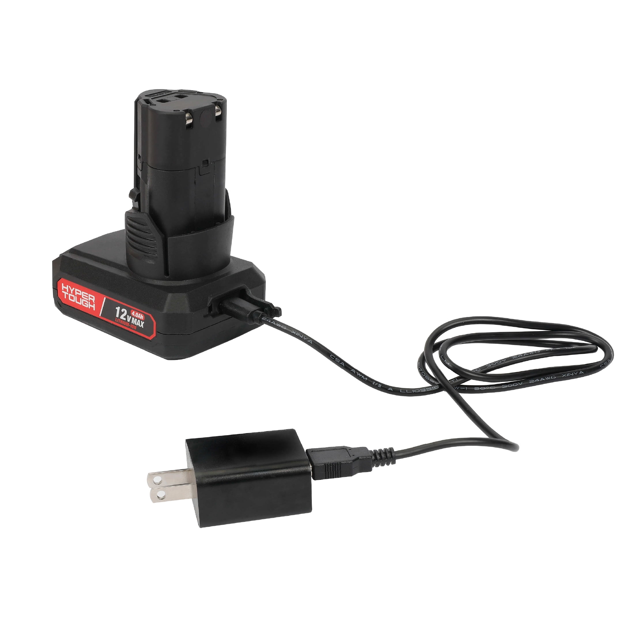 Hyper Tough 12V Lithium-Ion 4.0Ah Rechargeable Battery