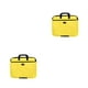 thumbnail image 2 of Inteprter Bolsa de archivo A4 de doble capa Documentos multifuncionales Bolsa de transporte Tablet Bolso impermeable Suministros de oficina Amarillo 2Conjunto, 2 of 6