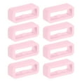 thumbnail image 1 of Soporte para Correa de Reloj Uxcell, Partes Universales de Reemplazo de Correa de Silicona para Reloj Deportivo Ligero Rosa Claro 16 mm, 1 of 7