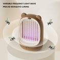 thumbnail image 3 of Trampa automática para mosquitos de 5W, lámpara eléctrica para trampa de mosquitos, matamosquitos eléctrico para dormitorio/sala de estar/cocina/baño, 3 of 8