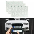 thumbnail image 1 of 3PCS Invisible License Plate Stickers - Black & White, Various Sizes, 1 of 6