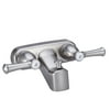 Dura Faucet Designer RV Tub & Shower Diverter Faucet - Brushed Satin Nickel