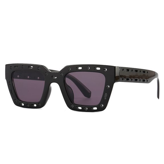 Square Sunglasses Modern Retro Style PC Frame and Lenses for Enhanced Durability and Style UV Protection for Outdoor Activities