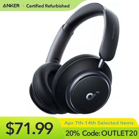 Soundcore Space Q45 Wireless Headphone Over-Ear Active Noise Cancelling 50h Play