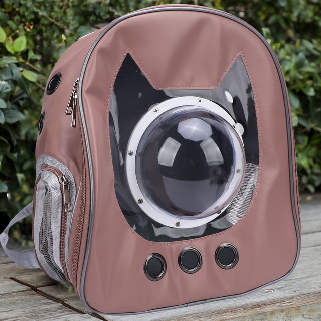 Sac à Dos pour Chat, Sac à Dos de Voyage Portable Respirant Grand Espace Bulle Extensible Sac à Dos Transparent pour Animaux de Compagnie pour Voyage Randonnée