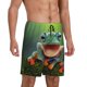thumbnail image 2 of Fotbe Tree Frog Pantalones Cortos de Pijama para Hombre, Ropa de Dormir, Pantalones de Pijama Cortos para Hombre-Small, 2 of 6