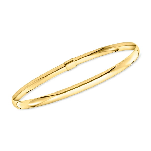 Ross-Simons Italian 14kt Yellow Gold Bangle Bracelet, Women's, Adult