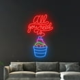 thumbnail image 5 of Handmadetneonsign All You Need Is Yogurt Neon Sign, Yogurt Cup Wall Art Decor, Yogurt Wall Decor, 5 of 5