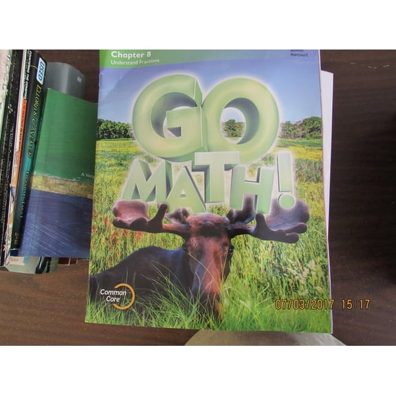 Pre-Owned Go Math! Grade 3: Chapter 8 Paperback