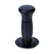 thumbnail image 1 of Prensador de café espresso, base plana, acero inoxidable, para espresso casero Negro, 1 of 9