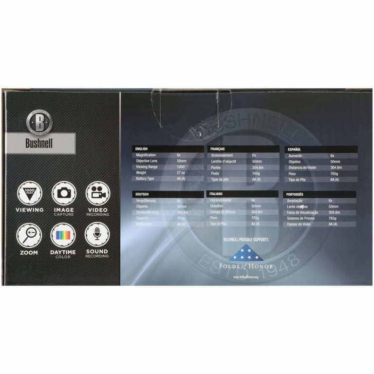 Bushnell 260150 Equinox Z 6x 50mm Monocular - Walmart.com