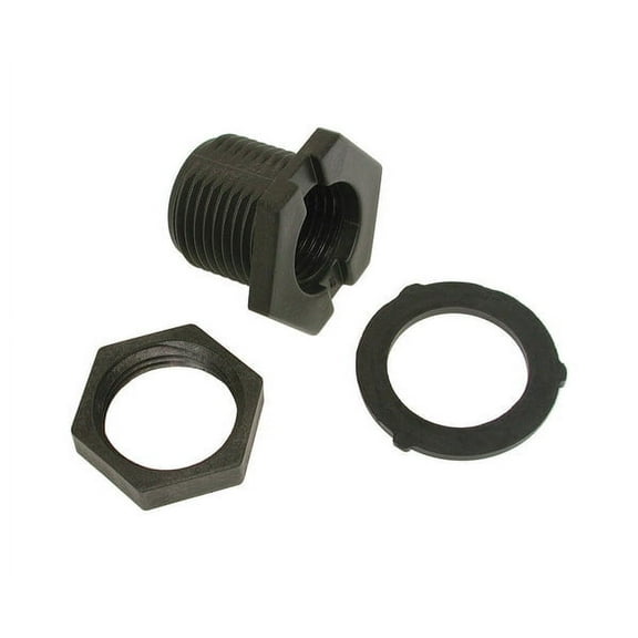 5 PC Dial Black Nylon Evaporative Cooler Overflow Drain